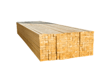 Fichtenholzleisten für Dachstuhl