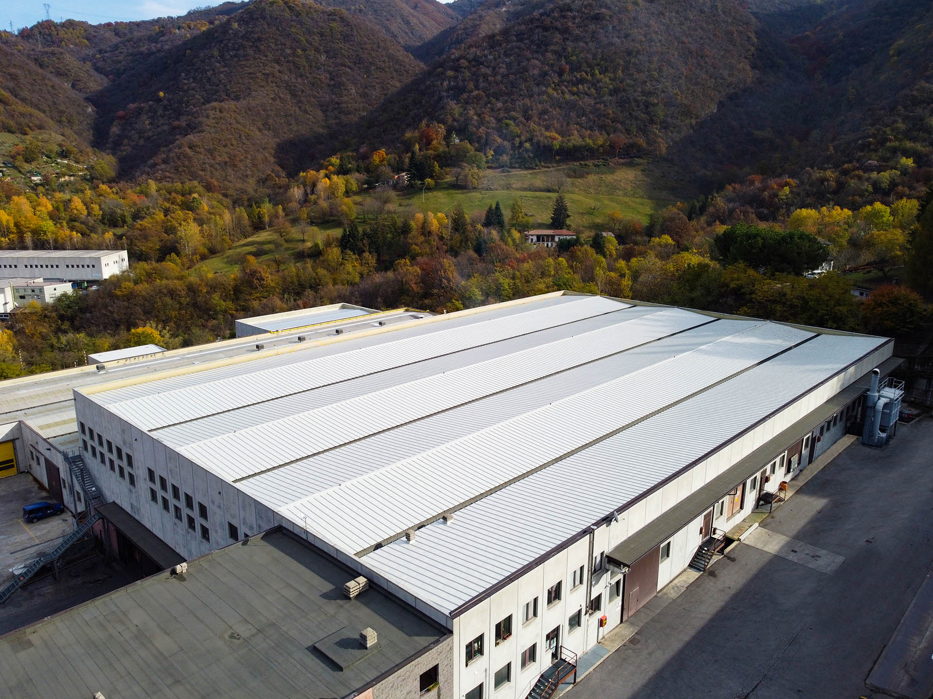 copertura industriale