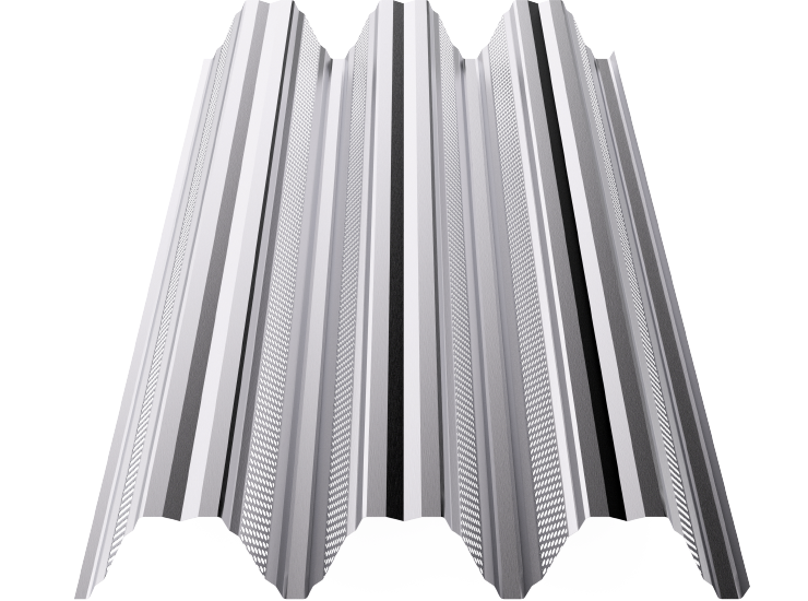 lamiera grecata SAND145 perforated